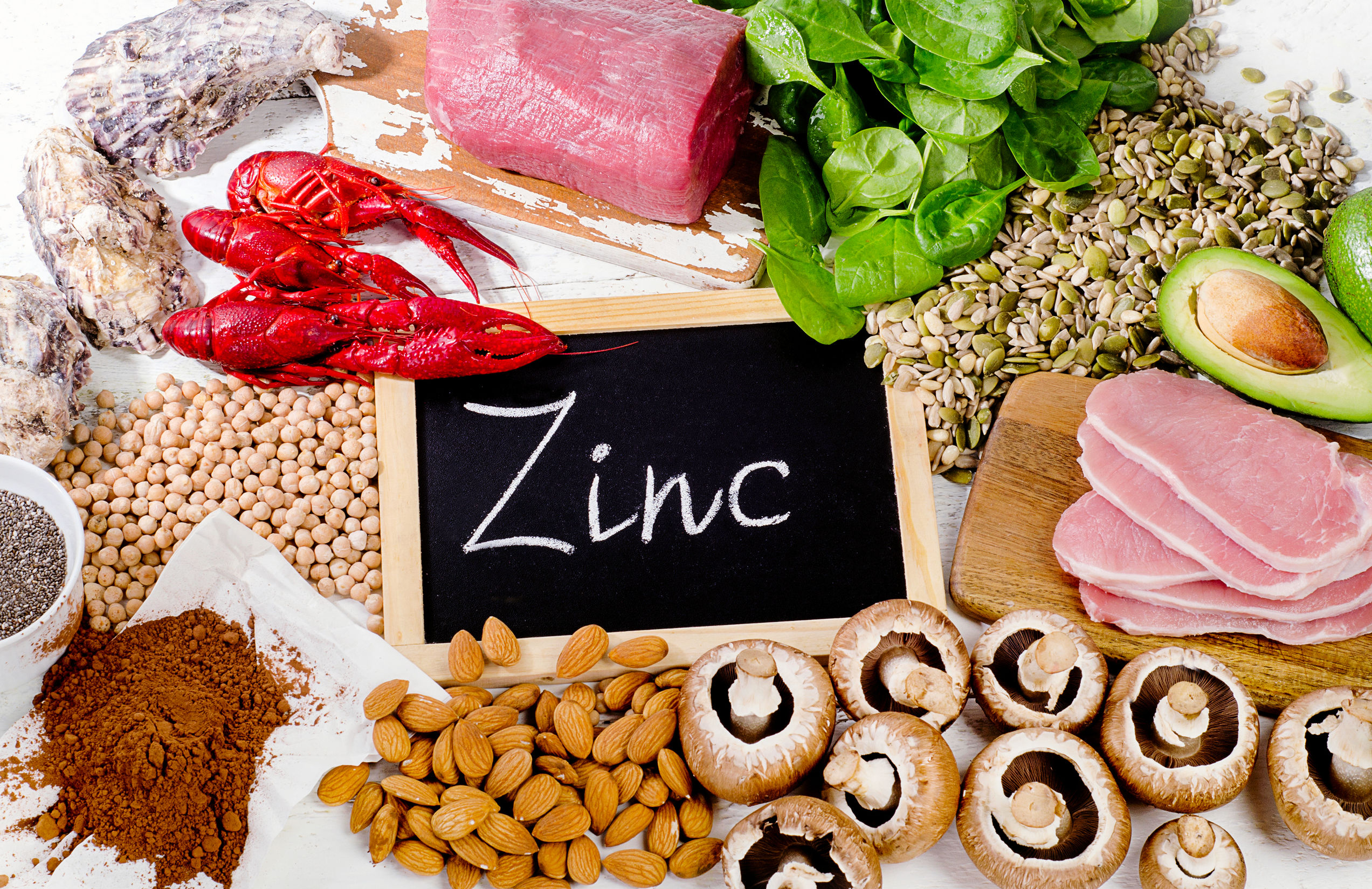 alimentos ricos en zinc