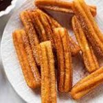 churros con azúcar