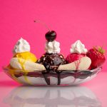 A banana split