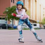 chica patinando