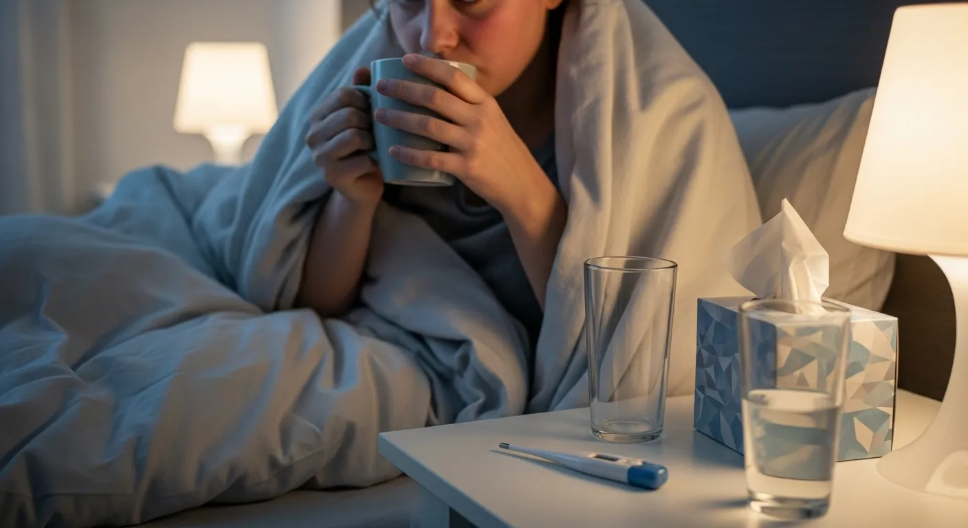 Persona con fiebre