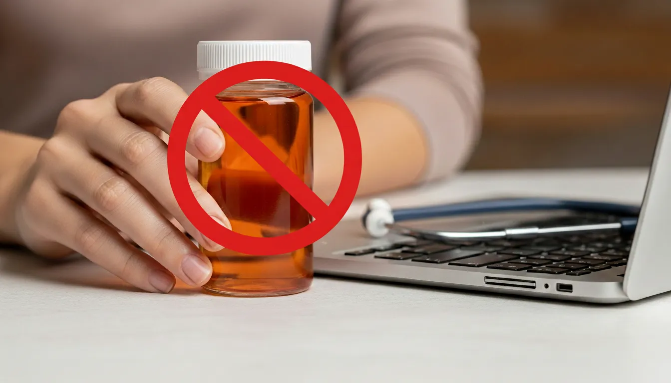 No automedicarse